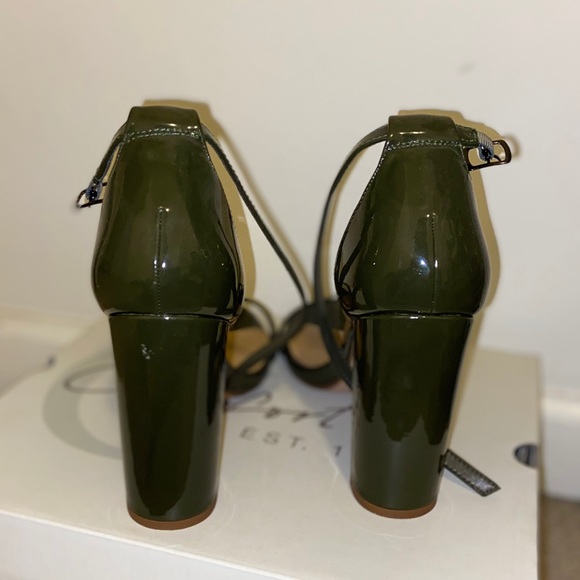 Green Sandal block Heels - Picture 4 of 4